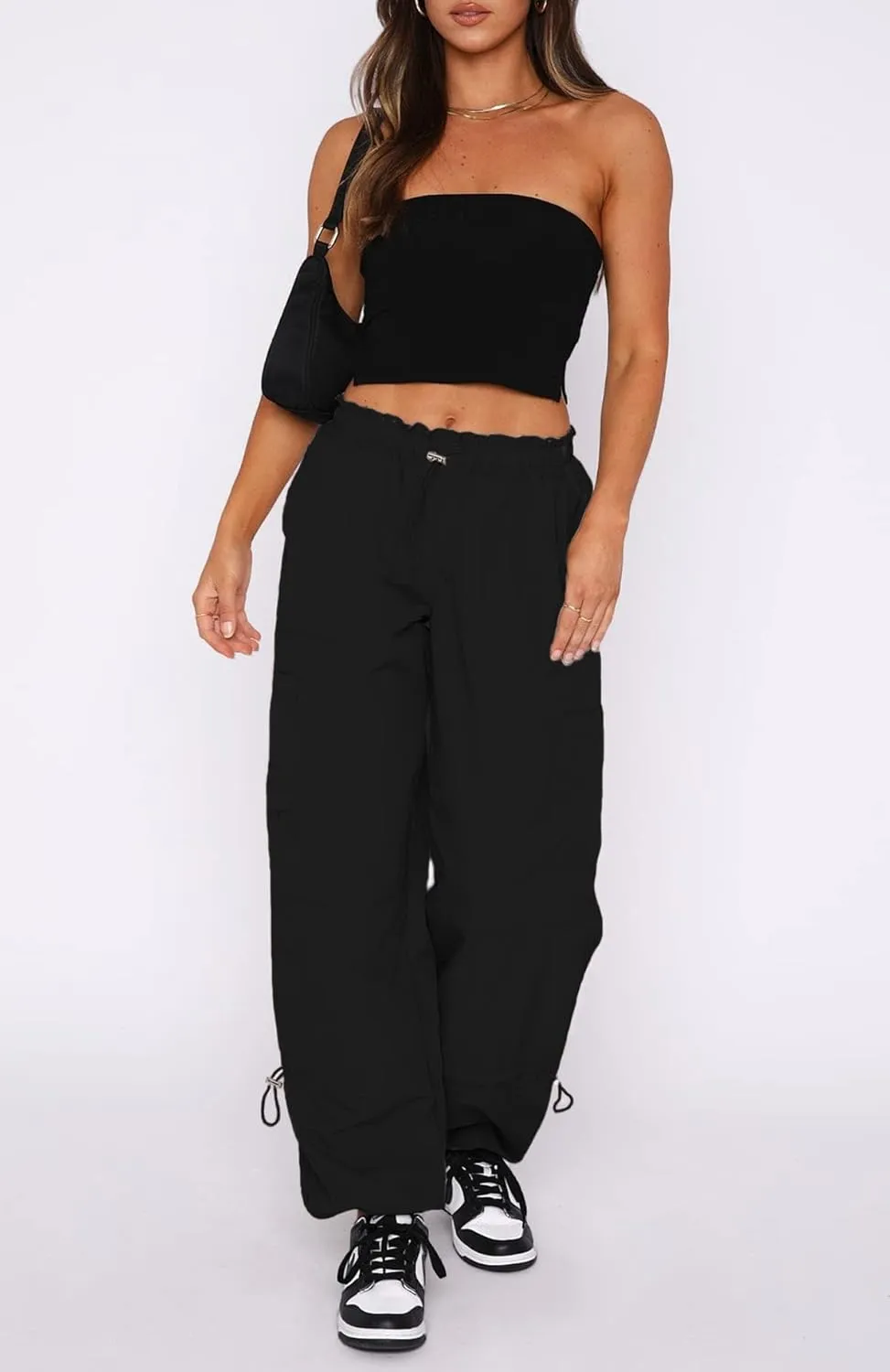 Cargo Pants Women Baggy - Parachute Pants for Women, Rave Pants Y2K Pants, Festival Outfits for Women