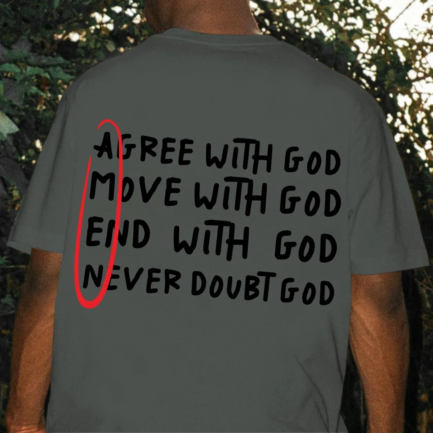 Christian Shirts for Men Inspirational God Shirt Religious Faith Tshirt Oversized Jesus Bible Verse Graphic Tee Top