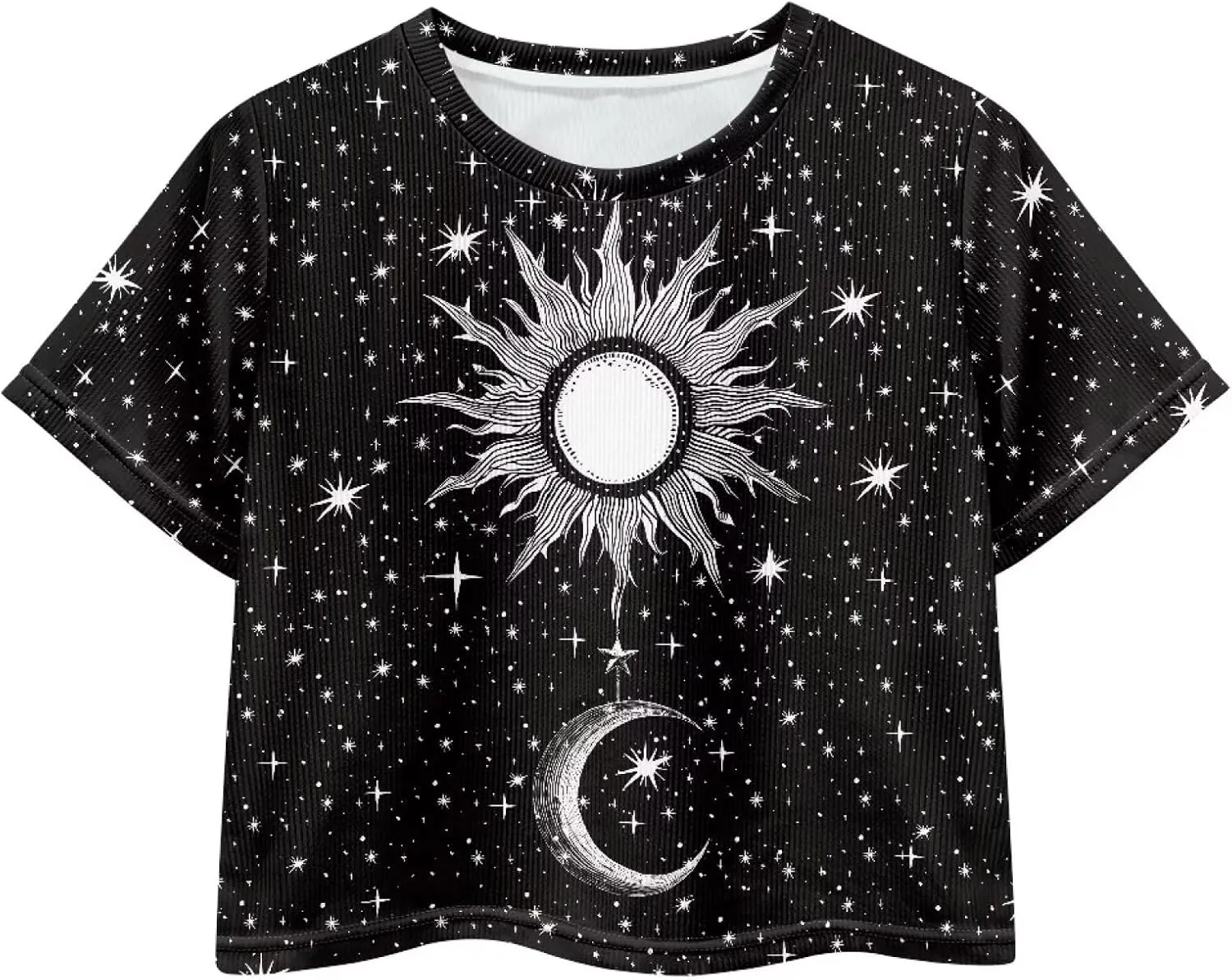 Kids T Shirt Short Sleeve Crop Tops for Girls Summer Clothes Pullover Tees Shirt 5-14
