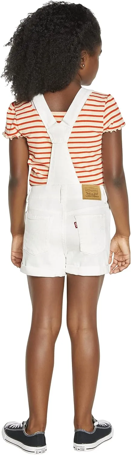 Levi's Girls' and Baby Denim Shortall