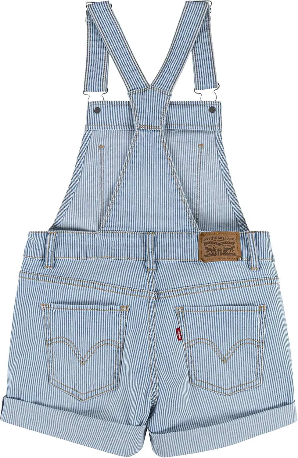 Levi's Girls' and Baby Denim Shortall