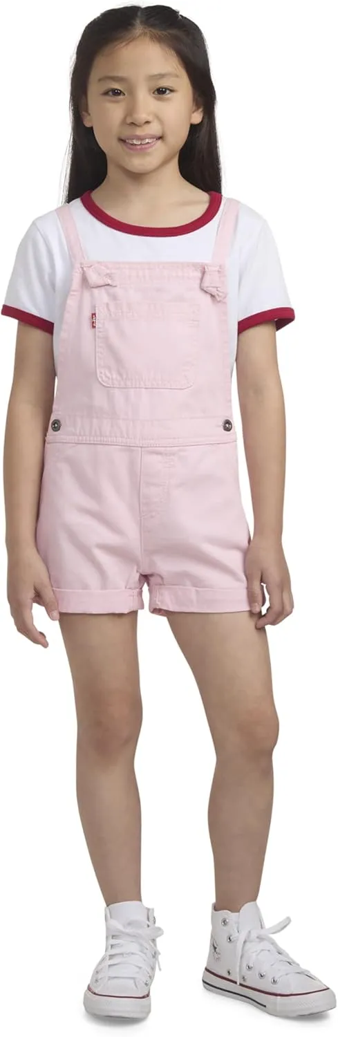 Levi's Girls' and Baby Denim Shortall