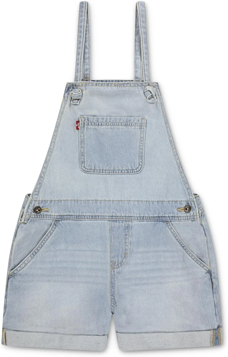 Levi's Girls' and Baby Denim Shortall