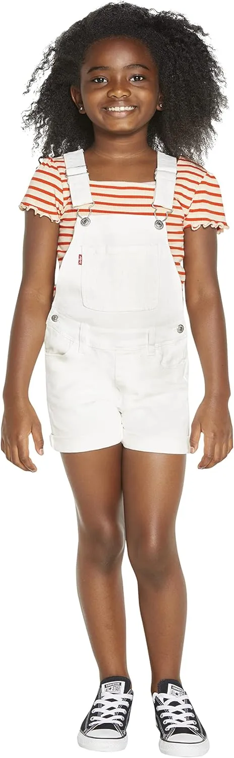 Levi's Girls' and Baby Denim Shortall