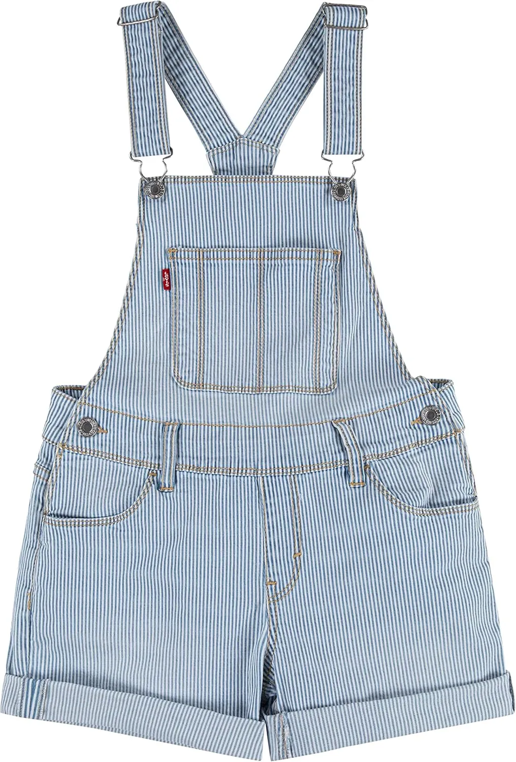 Levi's Girls' and Baby Denim Shortall