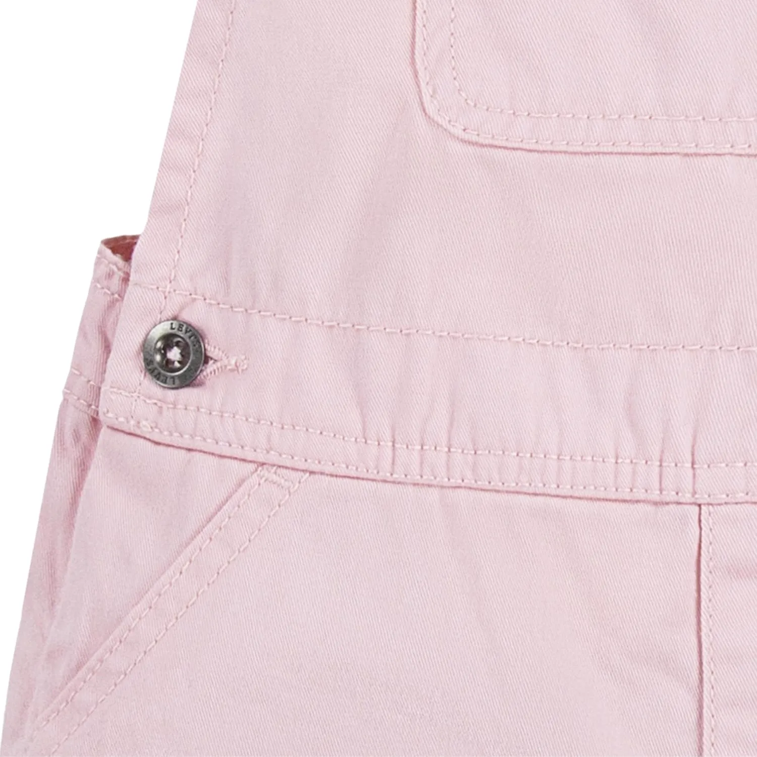 Levi's Girls' and Baby Denim Shortall
