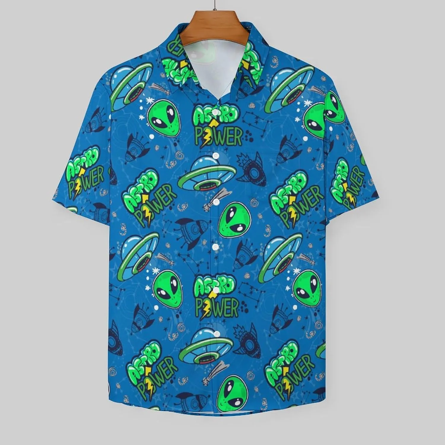 Mens Hawaiian Shirt Casual Button Down Short Sleeve Tropical Beach Holiday Aloha Party Shirt for Men Funny