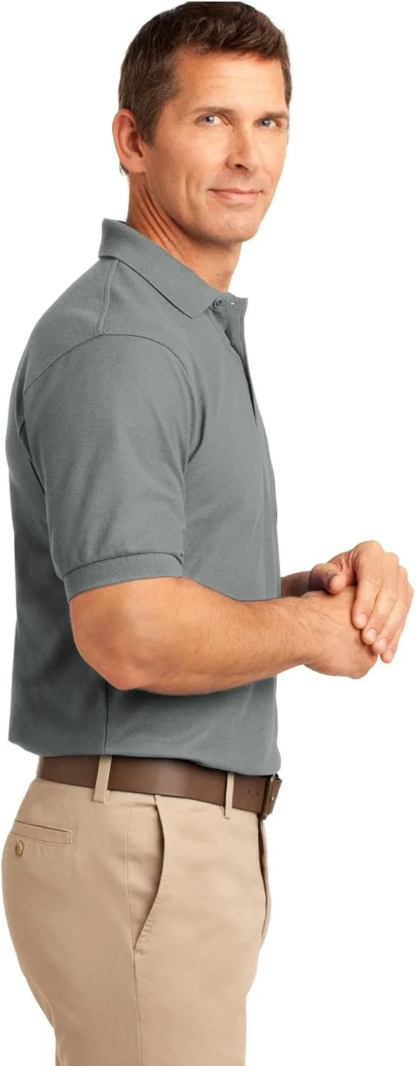 Port Authority Tall Silk Touch Long Sleeve Polo