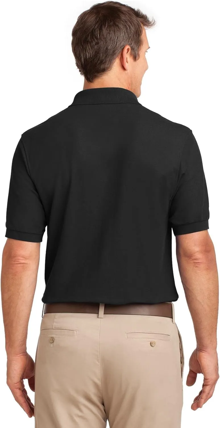 Port Authority Tall Silk Touch Long Sleeve Polo