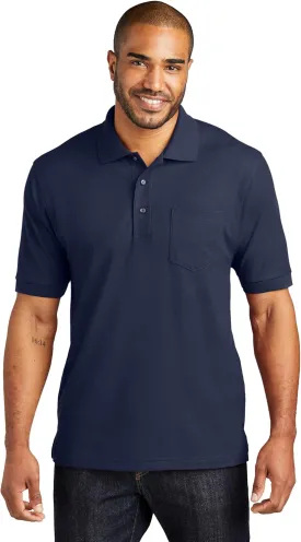 Port Authority Tall Silk Touch Long Sleeve Polo