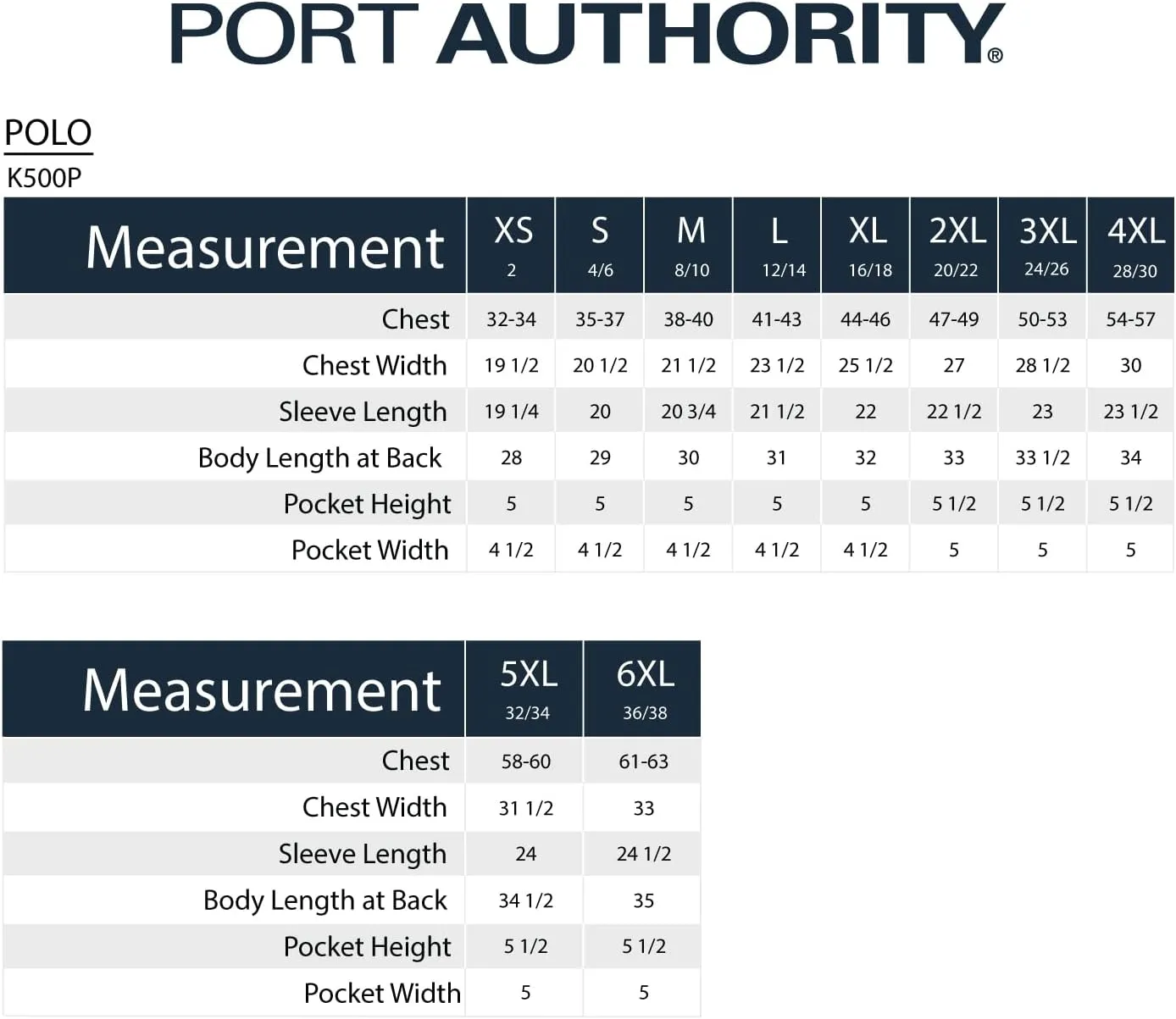 Port Authority Tall Silk Touch Long Sleeve Polo