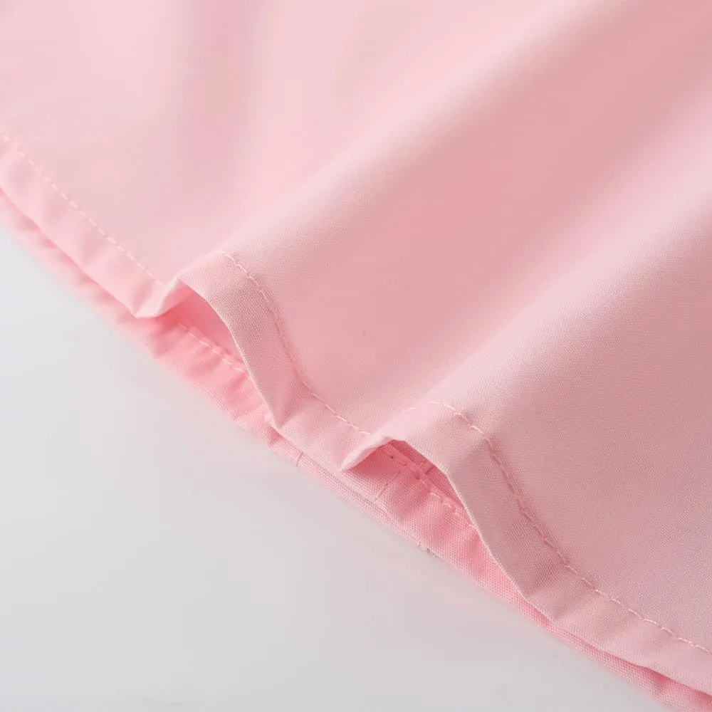 Spring&Gege Boys' Long Sleeve Dress Shirts Formal Uniform Poplin Solid