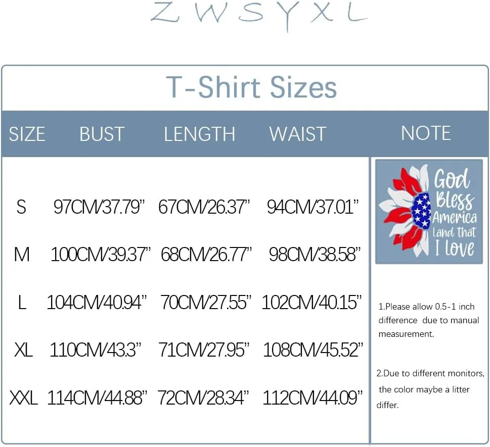 Sunflower Shirts for Women Funny Tshirts Graphic Tees Patriotic Shirts CuteSummer Athletic Tops Casual Women's Clothing