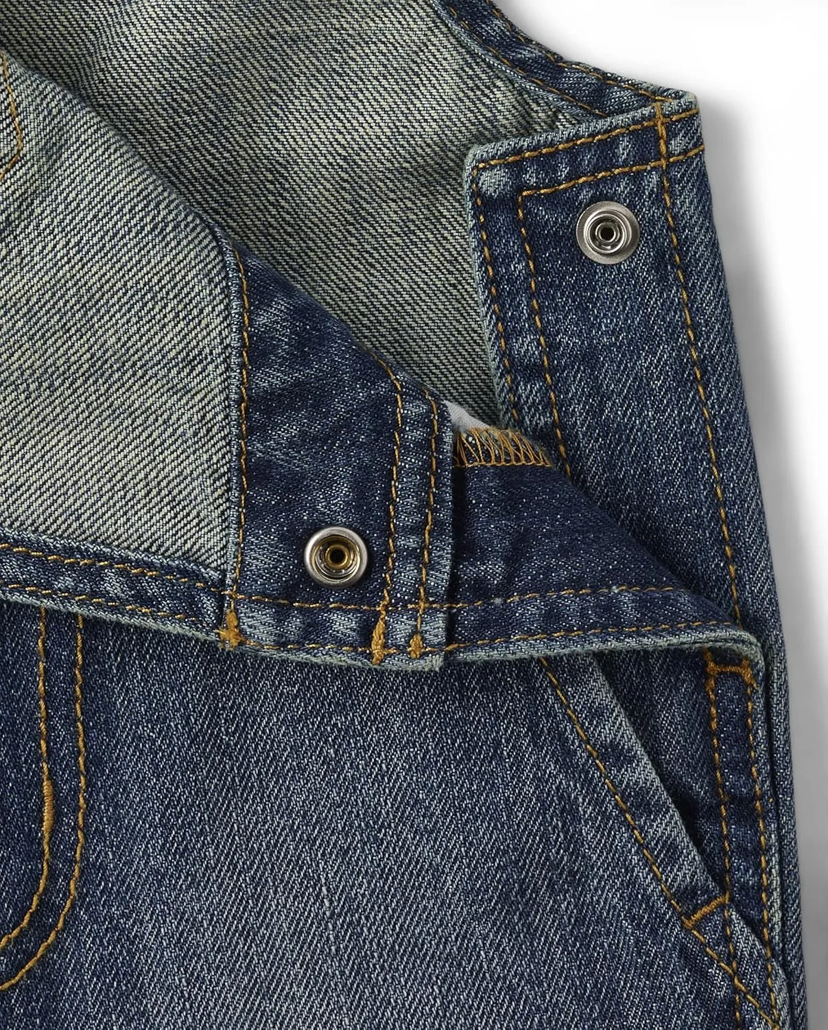 The Children's Place baby-boys And Toddler Denim Short Overall