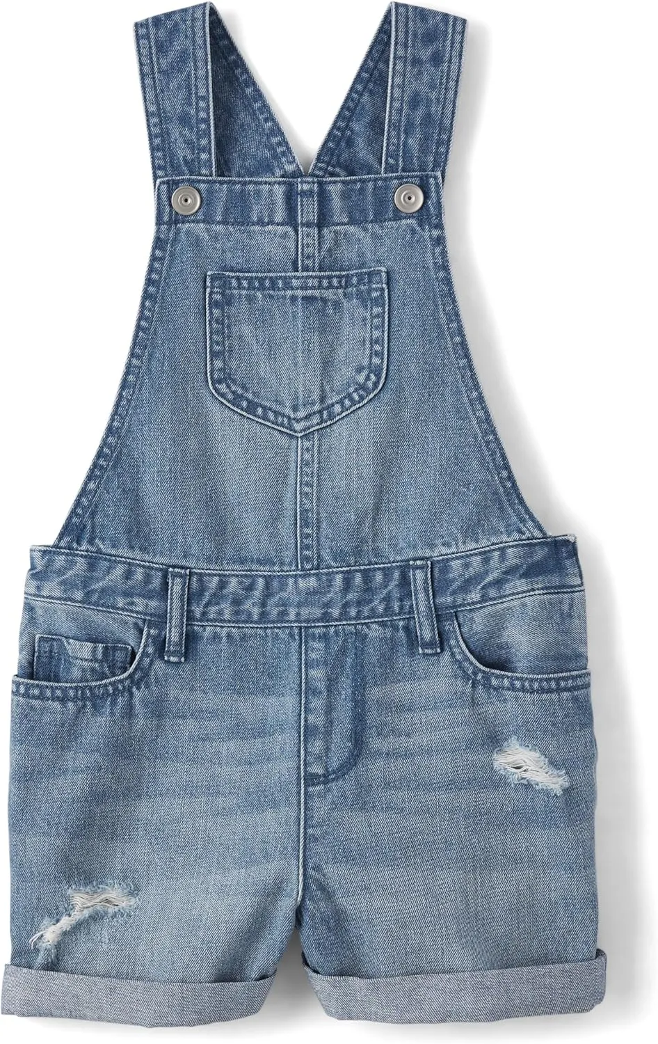 The Children'S Place Girls Denim Shortall Overalls