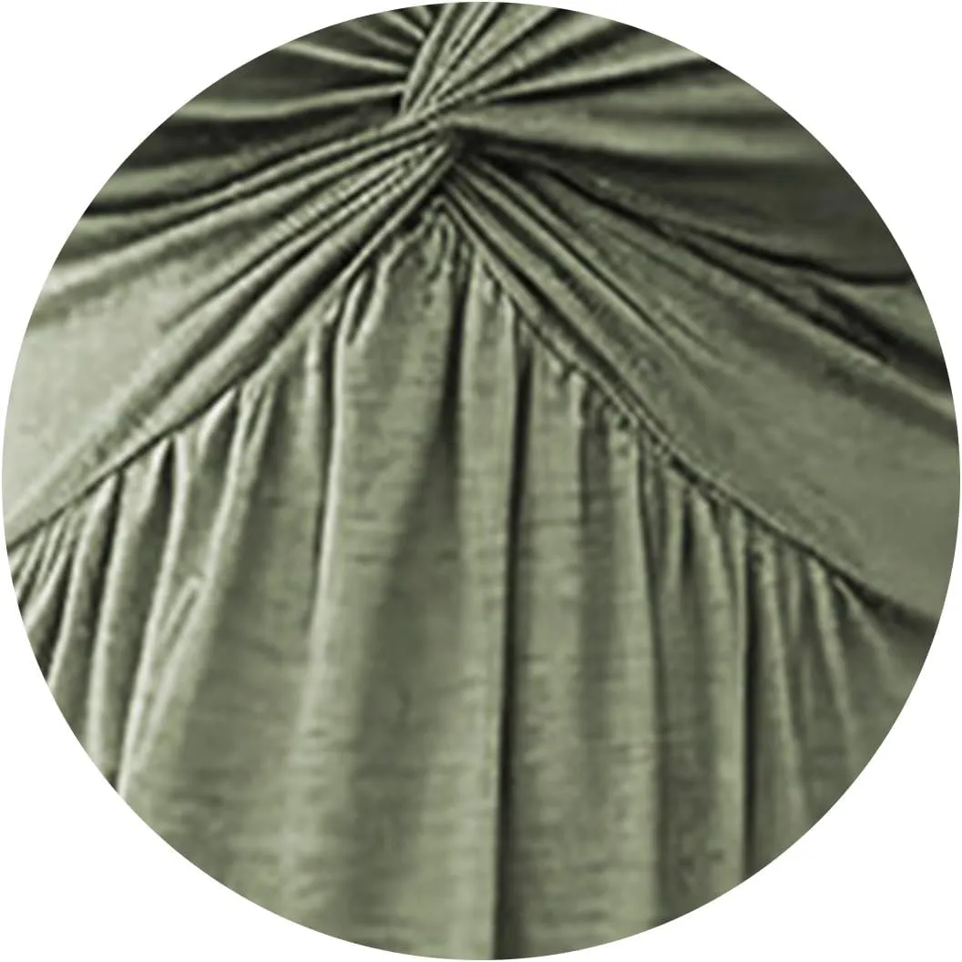 Women's V Neck Front Knotted Dresses Summer Sleeveless A Line Sundress Beach Party Vacasion Dress Outfits