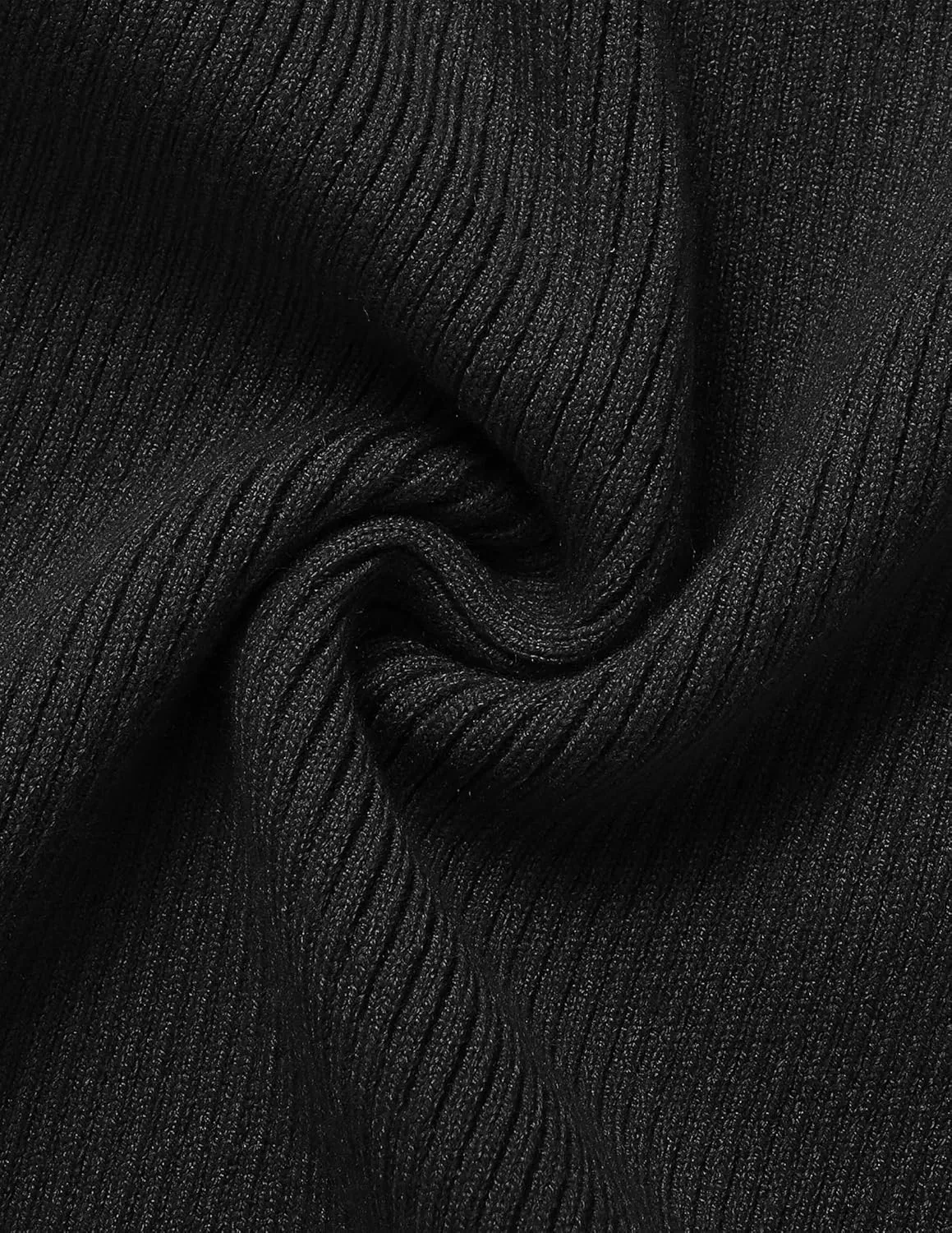 ZESICA Women's 2025 Ribbed Knit Dress Long Sleeve Mock Neck Slim Fit Side Slit Spring Elegant Sweater Dresses